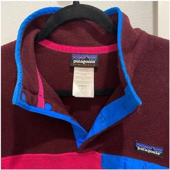 Patagonia tsnap Synchilla pullover sz small womens - Picture 2 of 2